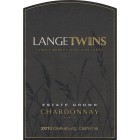 LangeTwins Estate Chardonnay 2013 Front Label