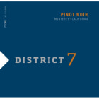 District 7 Pinot Noir 2012 Front Label