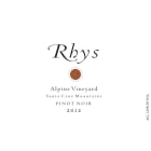 Rhys Alpine Vineyard Pinot Noir (stained labels) 2012 Front Label