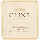 Cline Big Break Zinfandel 2012 Front Label