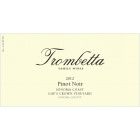 Trombetta Gap's Crown Vineyard Pinot Noir 2012 Front Label