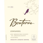 Bonterra Organically Grown Zinfandel 2012 Front Label