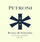 Petroni Vineyards Rosso di Sonoma 2006  Front Label