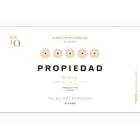 Palacios Remondo Rioja Propiedad 2012 Front Label