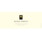 Alpha Omega Unoaked Chardonnay 2013 Front Label