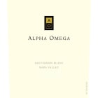 Alpha Omega Sauvignon Blanc 1155 2013 Front Label