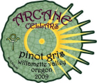 Arcane  Pinot Gris 2009 Front Label