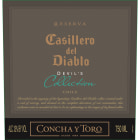 Casillero del Diablo Devil's Collection White 2013 Front Label