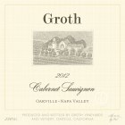 Groth Cabernet Sauvignon (1.5 Liter Magnum) 2012 Front Label