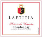 Laetitia Reserve du Domaine Chardonnay 2012 Front Label