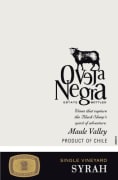 Oveja Negra Single Vineyard Syrah 2009 Front Label