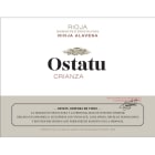 Ostatu Rioja Crianza 2012 Front Label