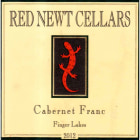 Red Newt Cellars Cabernet Franc 2012 Front Label