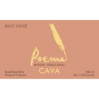 Poema Cava Brut Rose Front Label