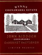 Wynns Coonawarra Estate John Riddoch Estate Cabernet Sauvignon 1996 Front Label