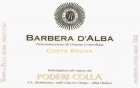 Poderi Colla Costa Bruna Barbera d'Alba 2010 Front Label