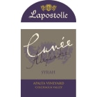 Lapostolle Cuvee Alexandre Apalta Vineyard Syrah 2012 Front Label