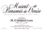 M. Chapoutier Muscat Beaumes de Venise (half-bottle) 1997 Front Label