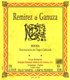 Bodegas Fernando Remirez de Ganuza Rioja 2006 Front Label