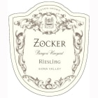 Zocker Paragon Vineyard Riesling 2013 Front Label