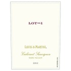 Louis Martini Lot 1 Cabernet Sauvignon 2012 Front Label