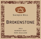 Sacred Hill Brokenstone 2014 Front Label