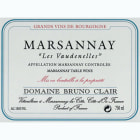 Bruno Clair Marsannay Les Vaudenelles 2013 Front Label