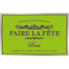 Faire La Fete Brut Front Label