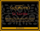 San Filippo Le Lucere Brunello di Montalcino Riserva 2006 Front Label