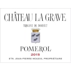 Chateau La Grave a Pomerol  2015 Front Label