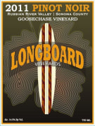 Longboard Goosechase Vineyard Pinot Noir 2011 Front Label