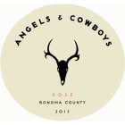 Angels & Cowboys Rose 2015 Front Label