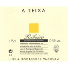 Luis A. Rodriguez Vazquez A Teixa 2012 Front Label