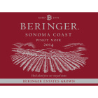 Beringer Sonoma Coast Pinot Noir 2014 Front Label