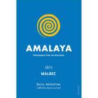 Amalaya Malbec 2015 Front Label