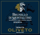 Tenuta Oliveto Brunello di Montalcino Riserva 2004 Front Label