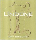 Undone Dry Riesling 2012 Front Label