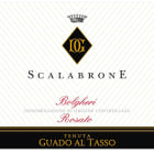 Tenuta Guado al Tasso Scalabrone Rosato 2015 Front Label