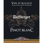 Wolfberger Pinot Blanc 2015 Front Label