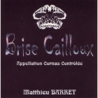 Domaine du Coulet Cornas Brise Cailloux 2012 Front Label