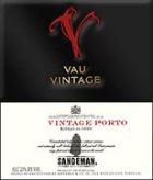 Sandeman Vau Vintage Port (half-bottle) 1997 Front Label