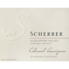 Scherrer Winery Alexander Valley Cabernet Sauvignon 2012 Front Label