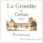 Vieux Chateau Certan La Gravette de Certan 2012 Front Label