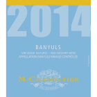 M. Chapoutier Banyuls (500ML) 2014 Front Label
