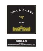 Villa Pozzi Terre Siciliane Grillo 2015 Front Label