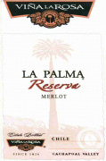 Vina La Rosa La Palma Reserva Merlot 2007 Front Label