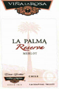 Vina La Rosa La Palma Reserva Merlot 2014 Front Label