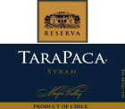 Vina Tarapaca Reserva Syrah 2010 Front Label