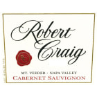 Robert Craig Cellars Mt. Veeder Cabernet Sauvignon (stained label) 1996 Front Label