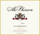 McPherson  La Herencia 2012 Front Label